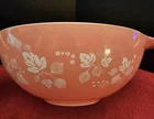 Vtg Pyrex 444 Pink Gooseberry Cinderella Bowl