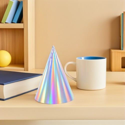 50 Piezas Sombreros de Fiesta de Año Nuevo Cono para Baby Shower Feliz Cumpleaños Papel - Imagen 11 de 12