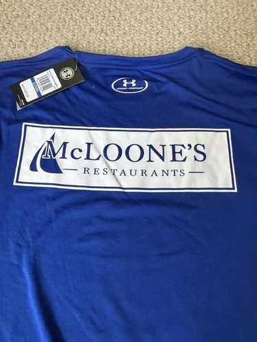 Seton Hall Pirates Hallin Under Armour Performance Adult T-Shirt Blue • XL - Afbeelding 6 van 6
