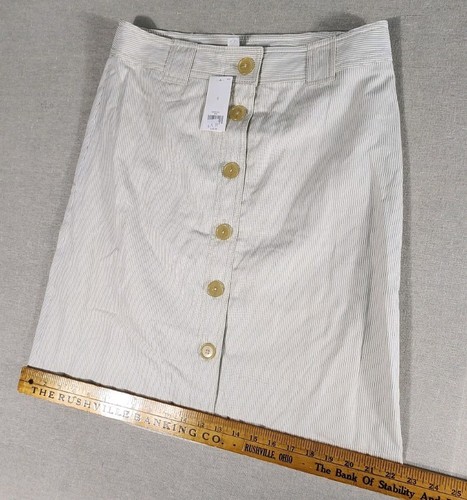 Banana Republic Lot Of 2 Pencil A-Line Summer Skirt Size 6 Button Front NWOT - Picture 13 of 18