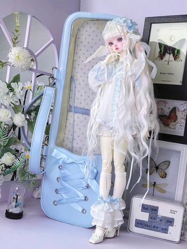 1/4 BJD Doll bag Doll Carry bag Crossbody Shoulder Bag Backpack Gift Girls - Picture 11 of 30
