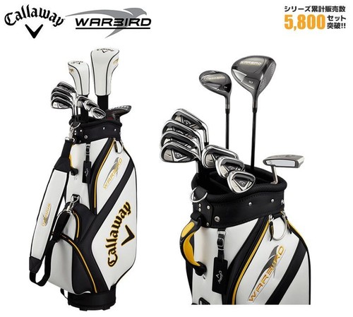Callaway Warbird 10-Piece Golf Club Set No Bag Right-handed From Japan Flex S - Picture 2 of 12