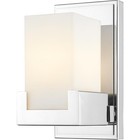 Z-Lite 1920-1S-CH-LED Peak LED 4.5 inch Chrome Wall Sconce Wall Light