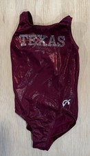 GK Elite Texas Rhinestones Women's Gymnastics Leotard child medium