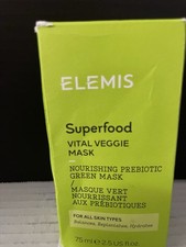 ELEMIS SUPERFOOD VITAL VEGGIE MASK  NEW Full Size 2.5oz  EXPIRES 2030
