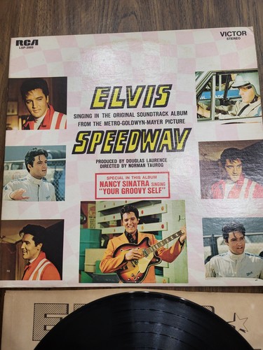 ELVIS PRESLEY Speedway Stereo LSP 3989 WPRS-1036 8S RCA Soundtrack - Picture 3 of 21