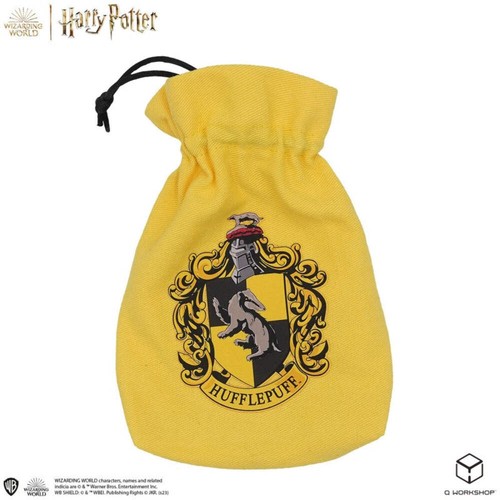 HARRY POTTER. HUFFLEPUFF DICE & POUCH SET MAGIC WIZARD ROLE GAMES Q-WORKSHOP NEW - Photo 2 sur 4