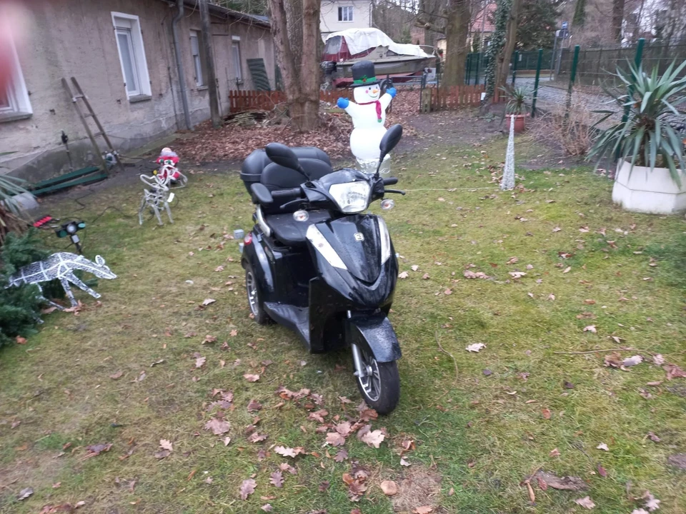 Seniorenmobil Elektromobil 3-Rad, 1000 Watt