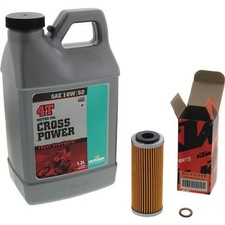 KTM Motorex Cross Power 4T 10W50 Full Synthetic Oil Change Kit | U6921041
