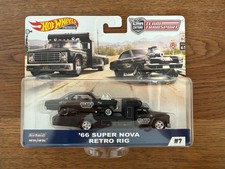 Hot Wheels Premium Team Transport #7 '66 Super Nova Retro Rig