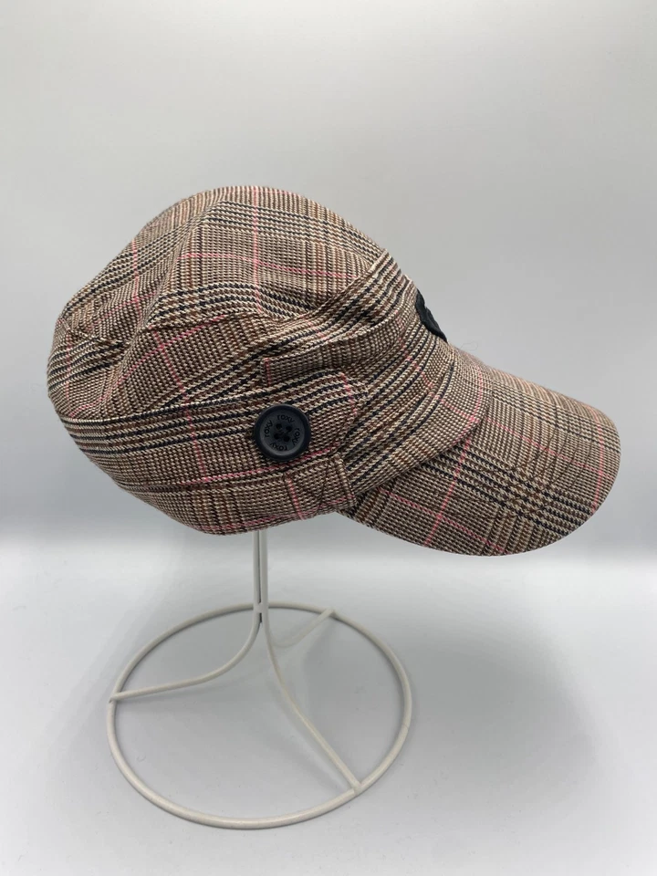 Gorra ajustable para mujer Roxy Cadete militar cadete sombrero a cuadros Foto 4 de 4