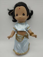 Precious Moments Children of the World Doll Indian India 9". No stand.