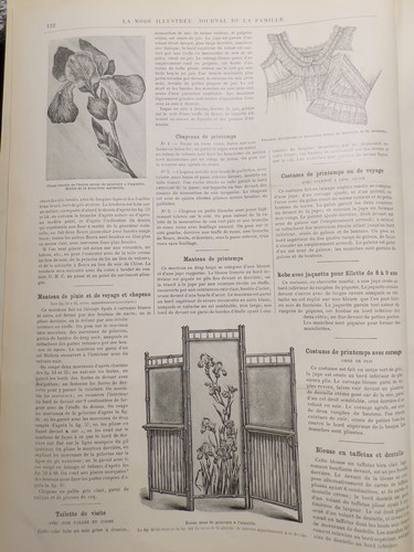 VINTAGE DEKO OBJEKT ZEITSCHRIFT ABBILDUNG DAMEN MODE RETRO SAMMLUNG ILLUSTRATION - Bild 13 von 24