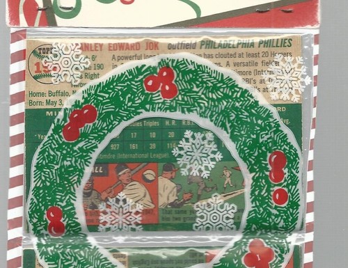 1954 TOPPS Christmas RACK PACK POSSIBLE AARON R/KALINE R/BANKS R T WILLIAMS - Picture 8 of 8