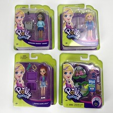 Polly Pocket Tiny Pocket World Lot of 4