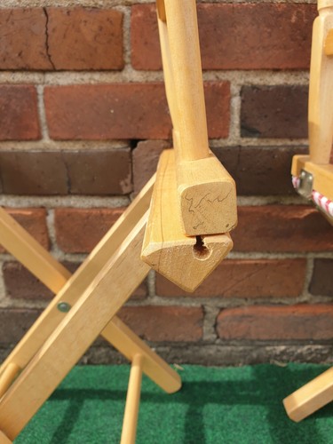 Set Of 4 Childrens Director's Chair Frames Foldable Kids Need Canvas DIY Project - Afbeelding 6 van 11