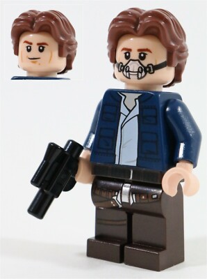 Lego Star Wars Genuine Han Solo Minifigure 75192 New Millennium Falcon -