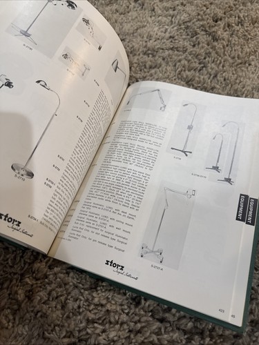 Rare VTG Storz Surgical Instruments 13th Edition, 1977 Hardback Pre-owned - Picture 6 of 16