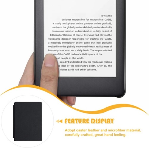 Schutzhülle für Kindle 11. 2022 mit Sleep Slim Lederhülle - Bild 3 von 7