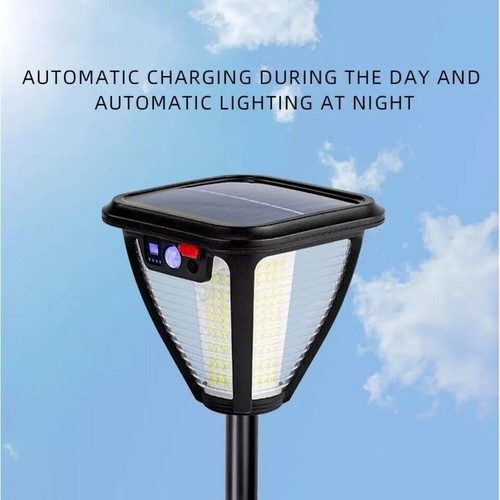 Solar Wall Lights Outdoor Motion Sensor 3 Modes Waterproof LED Security Garden - Picture 14 of 17