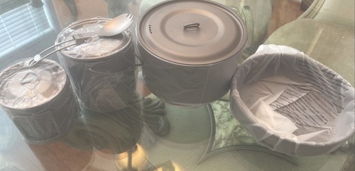 Lixada TITANIUM CAMPING COOK WARE SET 6 Pcs - Picture 2 of 5