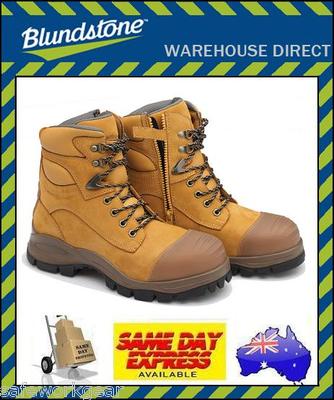 blundstone zip up boots