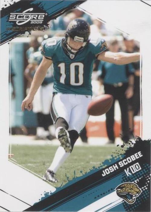 2009 Score Inscriptions Josh Scobee #135 - 1 of 2
