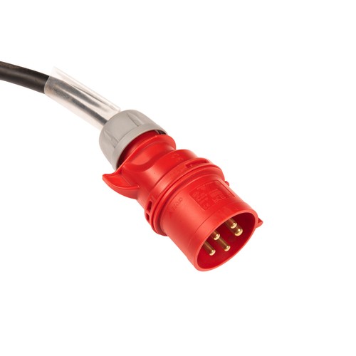 Enchufe de 16 amperios 5 pines a enchufe de 16 amperios 4 pines 0,5 m -3 m adaptador trifásico de alta resistencia 415 V - Imagen 2 de 8