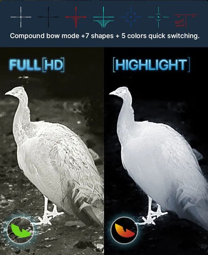Xinfrared XH09 Thermal Night Vision Imaging Camera 50Hz Scope for Hunting iOS - Picture 6 of 14