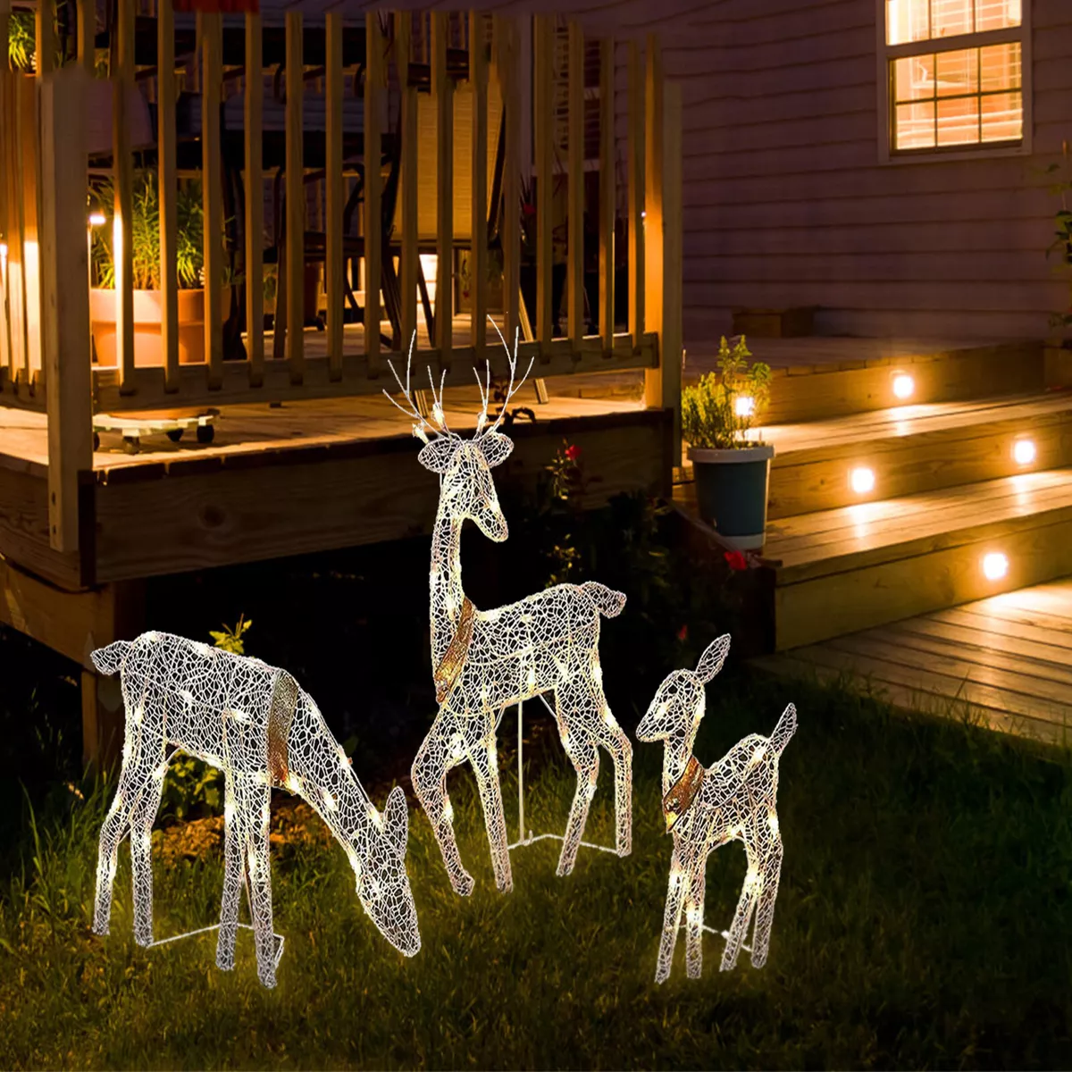 Outdoor light deals sets