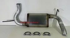 07 - 17 Jeep Wrangler JK Axle Back Exhaust System w/ MaxFlow Muffler