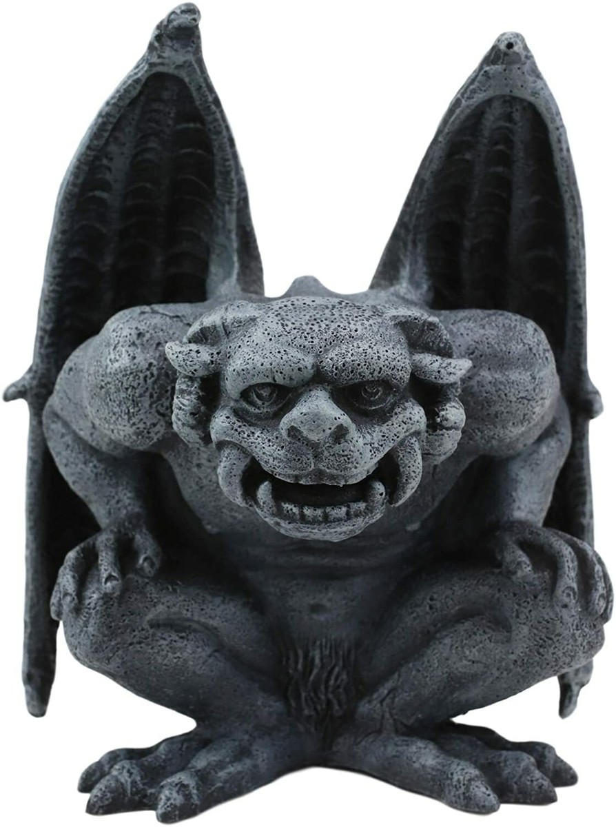 Roaring Gargoyle Fearsome Guardian Statue 6