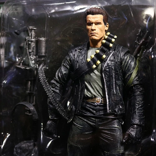 NECA Terminator 2 Judgment Day T-800 Cyberdyne Showdown Arnold 7" Action Figure - Bild 11 von 11