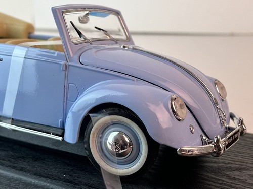 Maisto 1:18 Scale Diecast 1951 Volkswagen Convertible In Original Box - 第 13/17 張圖片