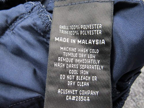 Footjoy Giacca Uomo Extra Large Blu Golf Giacca a Vento Pullover 1/4 Zip - Foto 10 di 11