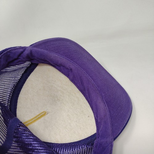 Union Pacific 844 Idaho Subdivision Snapback Trucker Hat Purple One Size Rope - Picture 7 of 7