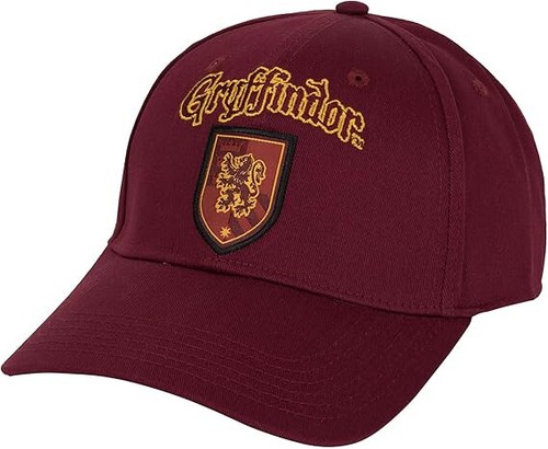 Gryffindor Harry Potter Cap Maroon Hat Logo Offically Licensed Adjustable Caps - Picture 2 of 4