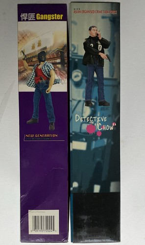 DRAGON 12” NYC Detective CHOW / Gangster DEE Jr. 2 Action Figure Set MIB - Picture 10 of 10