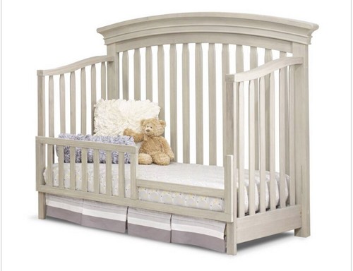 Sorelle 136-HF Toddler Guard Rail in Heritage Fog-BRAND NEW-SHIPS SAME BUS DAY - Picture 8 of 12