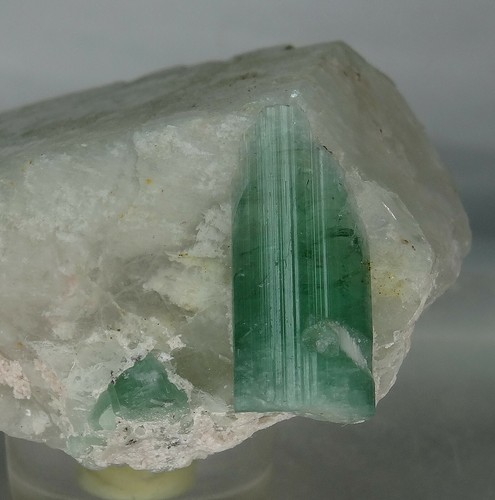 196 KARAT GRÜNER NATÜRLICHER TURMALIN & FELDSPAT AUS AFGHANISTAN (AN-82), - Bild 3 von 6