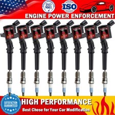 Paquete de bobinas de encendido y bujía DG508 para Ford Crown Victoria V8 1998-2011 4,6 L