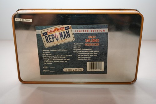 Repo Man (DVD's, 1984, Limited Edition) CD's are clean as could be. - Picture 11 of 19