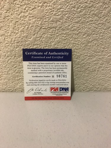 Dwayne Bowe Signed Kansas City Chiefs Mini Helmet PSA/DNA - Picture 4 of 4