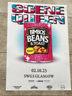 Scene Queen concert poster - Glasgow 2023 live music show tour - gig memorabilia