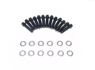 SB Dodge Mopar 12Pt Black Oxide Grade 8 Bolts for Cast Valve Covers NEW SB Dodge Mopar 12Pt Black Oxide Grade 8 Bolts for Cast Valve Covers NEW