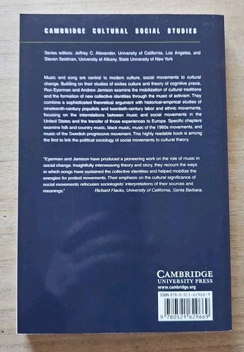 Music and Social Movements: Mobilizing Traditions in the Twentieth Century by... - Picture 2 of 2