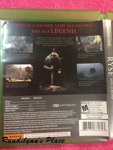 Ryse: Son of Rome XBOX One - Imagen 2 de 6