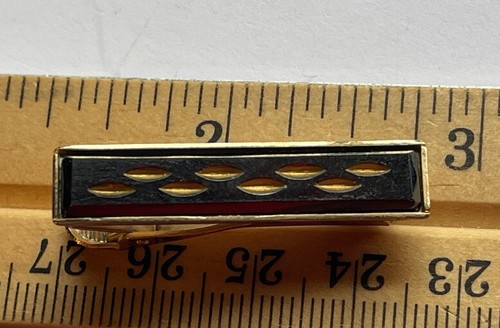 Vintage Silver & Gold Tone 3 Sarah Coventry Men's Tie Bar Slide Clip JWT-57 - Picture 2 of 9