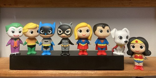 DC Super Heroes & Pets Funko Mystery Minis Lot Of 8. Krypto, Batman & More