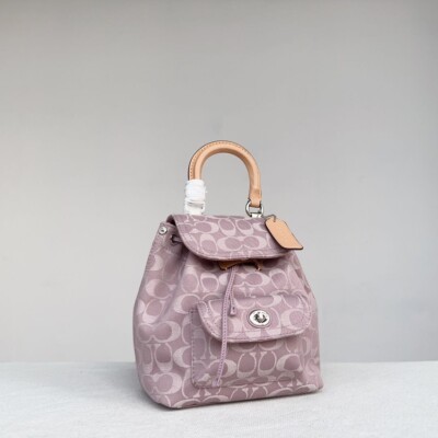 【新品 未使用】COACH　シグネチャーデニム　リュック CJ833 チ*ム様 【新品未使用】COACH.リュック.シグネチャーデニム